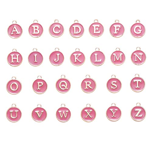 Breeshy 26 StüCk Alphabet Buchstaben A-Z Doppel Seitige Legierung Emaille AnhäNger Emaille Pailletten Flacher Runder Schmuck DIY Basteln - B Breeshy 26 StüCk Alphabet Buchstaben A-Z Doppel Seitige Legierung Emaille AnhäNger Emaille Pailletten Flacher Runder Schmuck DIY Basteln - B von Breeshy