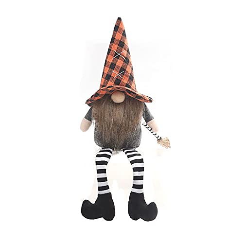 Breeshy Halloween Haus Dekoration Tisch Dekoration Lange Beine Gesichtsloser GNOME Puppe Halloween HäNgende Verzierungen,C Breeshy Halloween Haus Dekoration Tisch Dekoration Lange Beine Gesichtsloser GNOME Puppe Halloween HäNgende Verzierungen,C von Breeshy