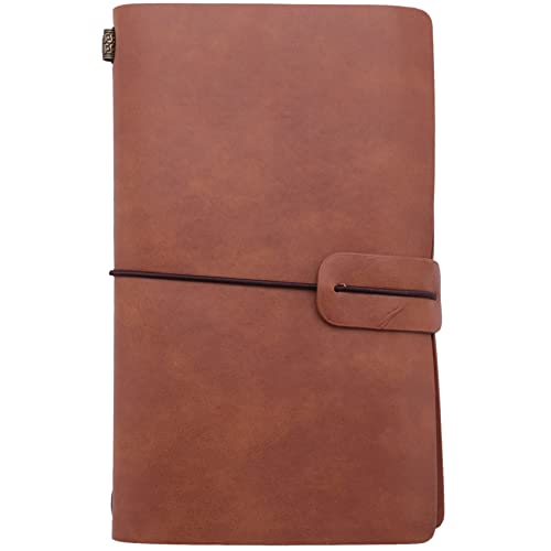 Breeshy Retro Reisetagebuch, vielseitig, hochwertig, A5, manuell, Notizblock, Bürobedarf, Studenten, Schreibwaren von Breeshy