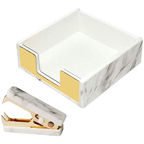 Breeshy Sticky Note Holder Memo Pads Mini Staples Removers Puller Tool Bürobedarf Set für Schreibtisch Zubehör Organizer von Breeshy