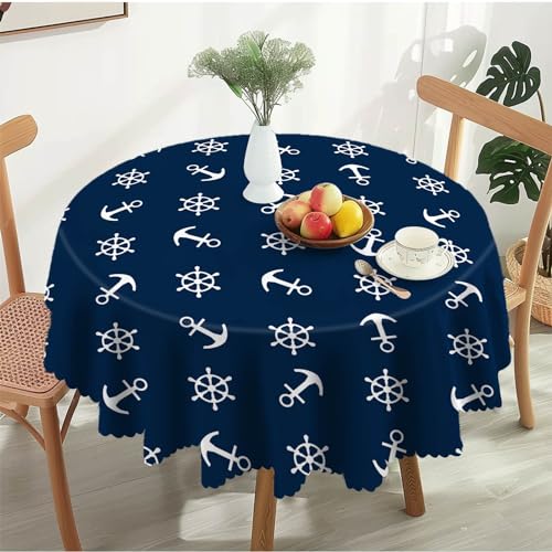 Runde Tischdecke Abwaschbar Tischdecke Rund 150cm Gartentischdecke Tischtuch aus Polyester Fleckschutz Wasserdichtes Tischwäsche Runde Tischdecke für Partys, Hochzeiten, Picknicks, Gärten Runde Tischdecke Abwaschbar Tischdecke Rund 150cm Gartentischdecke Tischtuch aus Polyester Fleckschutz Wasserdichtes Tischwäsche Runde Tischdecke für Partys, Hochzeiten, Picknicks, Gärten von Breezify