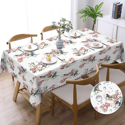 Tischdecke Outdoor Tischdecke Rechteckig Abwaschbar Gartentischdecke Tischdecken Fleckschutz Wasserdicht Tischtuch für Küche, Esszimmer, Garten, Partys und Abendessen 140x180cm Tischdecke Outdoor Tischdecke Rechteckig Abwaschbar Gartentischdecke Tischdecken Fleckschutz Wasserdicht Tischtuch für Küche, Esszimmer, Garten, Partys und Abendessen 140x180cm von Breezify