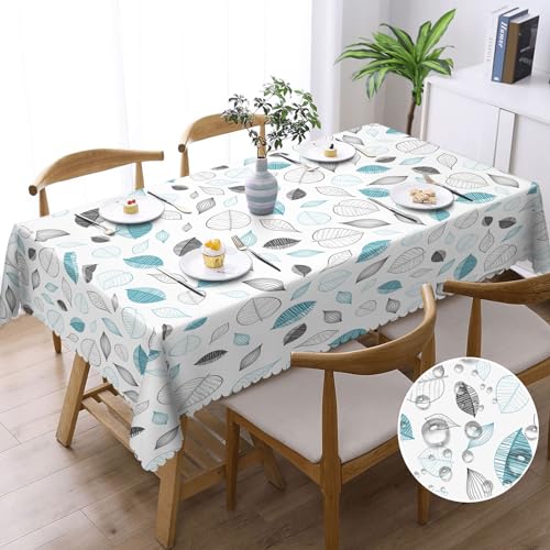 Tischdecke Outdoor Tischdecke Rechteckig Abwaschbar Gartentischdecke Tischdecken Fleckschutz Wasserdicht Tischtuch für Küche, Esszimmer, Garten, Partys und Abendessen 110x140cm Tischdecke Outdoor Tischdecke Rechteckig Abwaschbar Gartentischdecke Tischdecken Fleckschutz Wasserdicht Tischtuch für Küche, Esszimmer, Garten, Partys und Abendessen 110x140cm von Breezify