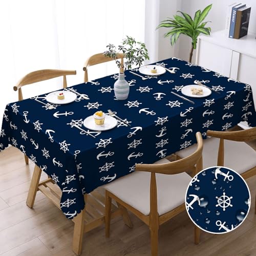 Tischdecke Outdoor Tischdecke Rechteckig Abwaschbar Gartentischdecke Tischdecken Fleckschutz Wasserdicht Tischtuch für Küche, Esszimmer, Garten, Partys und Abendessen 140x180cm Tischdecke Outdoor Tischdecke Rechteckig Abwaschbar Gartentischdecke Tischdecken Fleckschutz Wasserdicht Tischtuch für Küche, Esszimmer, Garten, Partys und Abendessen 140x180cm von Breezify