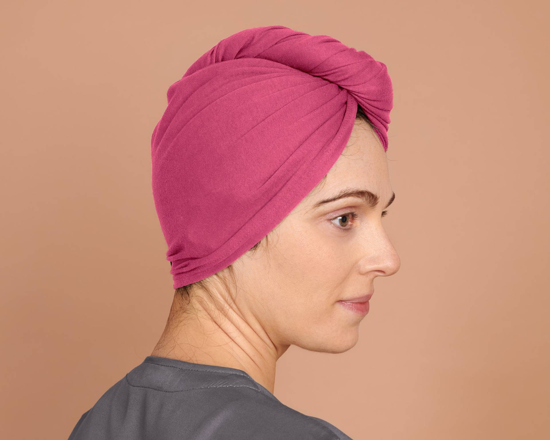 Beere Pink, T-Shirt Haar Handtuch Wrap, Haube, Lockiges Haar, Bio Elastisch, Hot Pink Beere Pink, T-Shirt Haar Handtuch Wrap, Haube, Lockiges Haar, Bio Elastisch, Hot Pink von BreezyTee