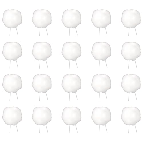 Breieenon 20X 3D-Wolken-Kuchenaufsatz Aus Baumwolle, Wolkenlichter, Kuchenlampe, Backen, Kuchenaufsatz, Dekoration für Geburtstagsfeier Breieenon 20X 3D-Wolken-Kuchenaufsatz Aus Baumwolle, Wolkenlichter, Kuchenlampe, Backen, Kuchenaufsatz, Dekoration für Geburtstagsfeier von Breieenon