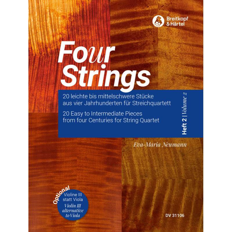 Fo(U)R Strings Heft 2 - Eva-Maria Neumann, Kartoniert (TB) von Breitkopf & Härtel