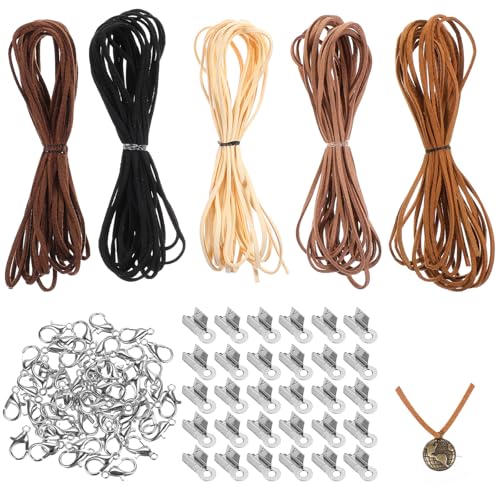 25 M Lederband Für Ketten Lederbänder Für Ketten Lederschnüre Veloursleder Band Faden Schnürsenkel Aus Leder Hochwertige Schnürsenkel Faux Wildleder Schnur Bänder Zum Basteln Für Diy Armband Halskette 25 M Lederband Für Ketten Lederbänder Für Ketten Lederschnüre Veloursleder Band Faden Schnürsenkel Aus Leder Hochwertige Schnürsenkel Faux Wildleder Schnur Bänder Zum Basteln Für Diy Armband Halskette von Bremorou