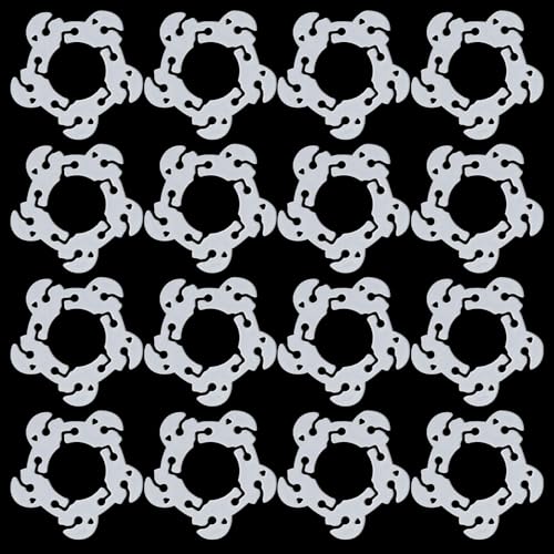 50 Stück Ballon Clip Halter Luftballon Ständer Halterung Wiederverwendbare Ballonverschlüsse Blumen Clips Ballonbogen Schnalle Bogen Girlande Anschluss Ballonhalterung für Party Hochzeit Geburtstag von Bremorou