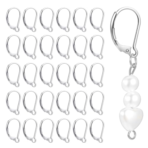 30 Stück Ohrringe Selber Machen Ohrring Haken Ohrhaken Mit Offener Ohrring Rohlinge Edelstahl Ohrringhaken Ohrringe Basteln Ohrringe Selber Machen Set Für Diy Ohrring Silber Metall 1.6 × 1.1 Cm 30 Stück Ohrringe Selber Machen Ohrring Haken Ohrhaken Mit Offener Ohrring Rohlinge Edelstahl Ohrringhaken Ohrringe Basteln Ohrringe Selber Machen Set Für Diy Ohrring Silber Metall 1.6 × 1.1 Cm von Bremorou