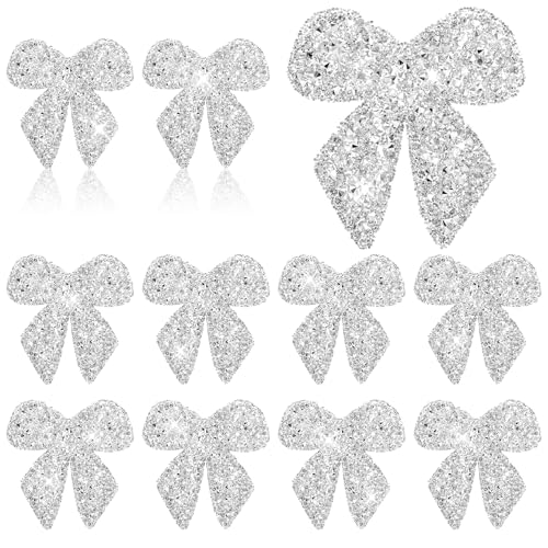 Aufbügelbilder Glitzer 10 Stück Strass Aufbügelflicken, Glitzer Aufkleber, Bügelbild Applikation, Patches Zum Aufbügeln, Pailetten Aufnäher, Glitzer Applikationen Zum Aufbügeln, Für Jeans, Jacken von Bremorou