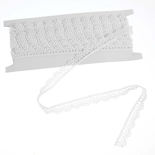 Spitzenband Weiß Spitze Creme Spitze Nähen Spitzenborte Spitzenband Weisse Zierband Borten Und Bänder Für Nähen Handwerk Hochzeit Deko Scrapbooking Geschenkbox 457 × 1,3 cm Spitzenband Weiß Spitze Creme Spitze Nähen Spitzenborte Spitzenband Weisse Zierband Borten Und Bänder Für Nähen Handwerk Hochzeit Deko Scrapbooking Geschenkbox 457 × 1,3 cm von Bremorou