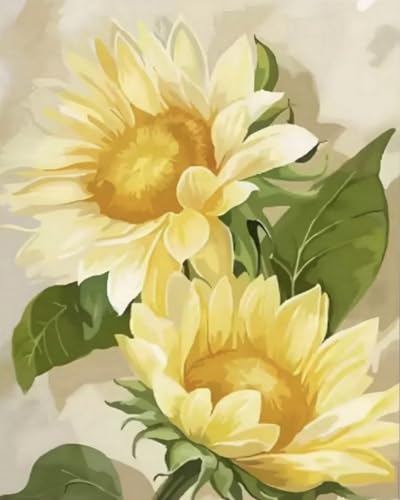 Brennora 11CT Vorgedrucktes Kreuzstich-Set Sonnenblume malen für Erwachsene und Anfänger DIY Stickbilder für Wandkunst-Heimdekoration 40×50cm Brennora 11CT Vorgedrucktes Kreuzstich-Set Sonnenblume malen für Erwachsene und Anfänger DIY Stickbilder für Wandkunst-Heimdekoration 40×50cm von Brennora