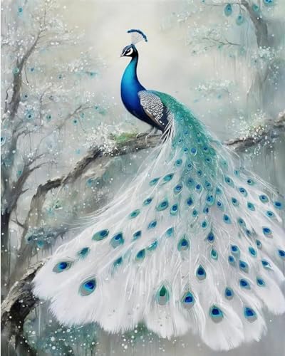 Brennora 5D Diamond Painting Set beautiful peacock Erwachsene DIY-Mosaik Arts Crystal Strass Kunsthandwerk für Zuhause Wand Dekor 40x50cm Brennora 5D Diamond Painting Set beautiful peacock Erwachsene DIY-Mosaik Arts Crystal Strass Kunsthandwerk für Zuhause Wand Dekor 40x50cm von Brennora