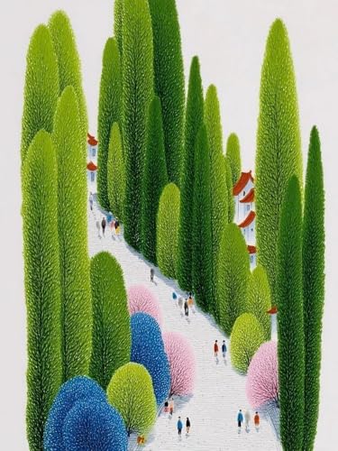 Brennora Vorgedruckt Kreuzstich Set Große Bäume 11CT Stickerei Leinwand kit DIY Kunst für Anfänger Kinder Heimdekoration 40x50 cm Brennora Vorgedruckt Kreuzstich Set Große Bäume 11CT Stickerei Leinwand kit DIY Kunst für Anfänger Kinder Heimdekoration 40x50 cm von Brennora