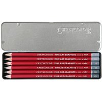 Brevillier's CRETACOLOR CLEOS-Fine Graphitstifte HB, 2H, 2B, 4B, 6B, 8B rot, 6 St. Brevillier's CRETACOLOR CLEOS-Fine Graphitstifte HB, 2H, 2B, 4B, 6B, 8B rot, 6 St. von Brevillier's CRETACOLOR