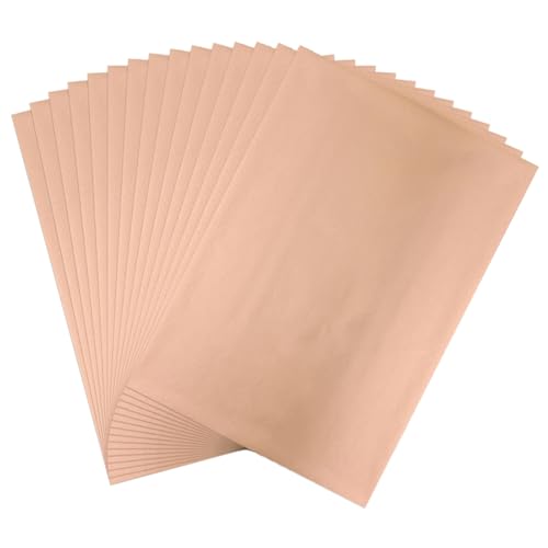 Briartw 100 Blatt Rotgold Heißfolienpapier, 20 x 29 cm, Reaktivfolie, Heißprägefolie, Laserdrucker und Laminiergerät, für Scrapbooking, Basteln, Kartenherstellung, DIY-Alben, Dekoration Briartw 100 Blatt Rotgold Heißfolienpapier, 20 x 29 cm, Reaktivfolie, Heißprägefolie, Laserdrucker und Laminiergerät, für Scrapbooking, Basteln, Kartenherstellung, DIY-Alben, Dekoration von Briartw