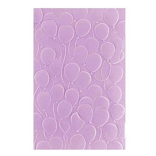 Briartw 3D-Prägeschablone für Kartenherstellung, schwebende Luftballons, transparente Kunststoff-Textur, verblasst Prägeschablone für Scrapbooking und andere Papierbastelalben, Briefmarken, Briartw 3D-Prägeschablone für Kartenherstellung, schwebende Luftballons, transparente Kunststoff-Textur, verblasst Prägeschablone für Scrapbooking und andere Papierbastelalben, Briefmarken, von Briartw
