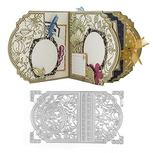 Briartw Große Stanzformen zum Basteln – Herstellung von Gedenkbüchern, Präzisions-Stanzformen für Scrapbooking, Kartenherstellung, DIY-Papierhandwerk, Jahrbuch-Dekor von Briartw