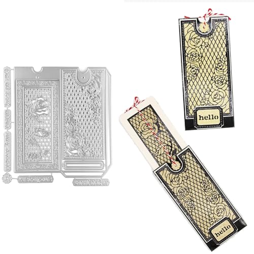 Briartw Große Stanzformen zum Basteln – Stanzformen für Scrapbooking, Kartenherstellung, DIY-Papierhandwerk, Jahrbuch-Dekor, Karbonstahl-Prägeschablonen-Designs Briartw Große Stanzformen zum Basteln – Stanzformen für Scrapbooking, Kartenherstellung, DIY-Papierhandwerk, Jahrbuch-Dekor, Karbonstahl-Prägeschablonen-Designs von Briartw