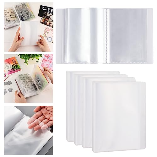 Briartw Mini-Aufbewahrungsbroschüre mit 40 Seiten, A6-Album-Organizer, 5 Stück von Briartw
