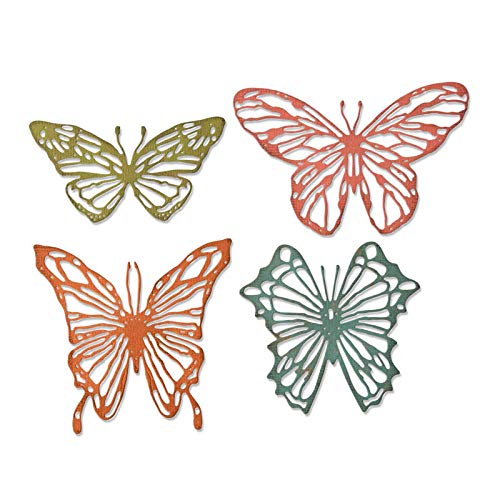 Scribbly Butterflies Low Res Stanzformen für Kartenherstellung, Schmetterling, Metallstanzformen für DIY Scrapbooking, Papierbasteln, Prägeschablone, Stanzschablone von Briartw
