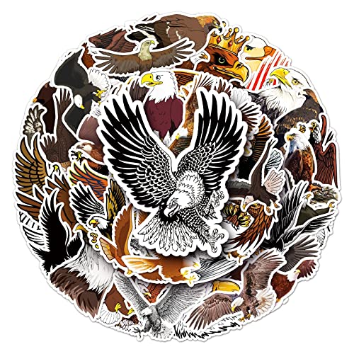 Aufkleber mit Adler-Motiv, für Laptop, Auto, Scrapbook, Handy, Skateboard, Koffer, Gepäck, Fahrrad, Falke, Vinyl, wasserdicht, ästhetisch, personalisierbar, für Teenager, Jungen, Mädchen, Erwachsene, Aufkleber mit Adler-Motiv, für Laptop, Auto, Scrapbook, Handy, Skateboard, Koffer, Gepäck, Fahrrad, Falke, Vinyl, wasserdicht, ästhetisch, personalisierbar, für Teenager, Jungen, Mädchen, Erwachsene, von Bric Dodo