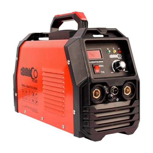 Bricoferr Schweißgerät MMA-160/TIG-200-140A MMA, 200A WIG, 220V, Elektroden 1,0-4,0 mm Bricoferr Schweißgerät MMA-160/TIG-200-140A MMA, 200A WIG, 220V, Elektroden 1,0-4,0 mm von Bricoferr