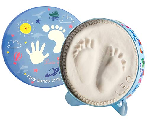 Brigamo Baby Gipsabdruck Geschenk Set für Handabdruck & Fußabdruck Abdruckset für Kinder von Brigamo