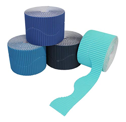Bright Ideas BI7871 Wellpapp-Rollen für Schulaufstellungen, 4 Stück, blau, 10cm x 7.5m Bright Ideas BI7871 Wellpapp-Rollen für Schulaufstellungen, 4 Stück, blau, 10cm x 7.5m von Bright Ideas