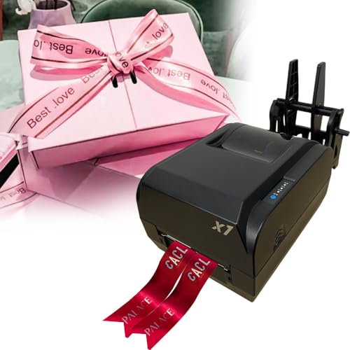 BrightFootBook Digitale Satinband-Druckmaschine mit Satinband-Halter, DIY Druck Festival Dekorationsband, 150 mm/s,20~50mm BrightFootBook Digitale Satinband-Druckmaschine mit Satinband-Halter, DIY Druck Festival Dekorationsband, 150 mm/s,20~50mm von BrightFootBook