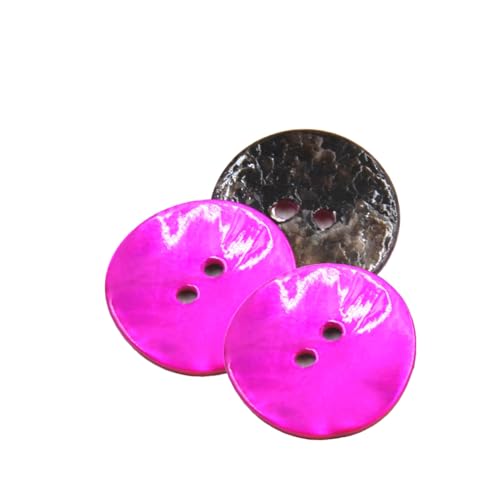 BrightGlow 30 Stück Natürliche Muschel Knöpfe Runde Muschelknöpfe Bunte Knöpfe aus Muschel 2-Loch Blusenknöpfe Perlmuttknöpfe Jackenknöpfe Bastelknöpfe für Nähen DIY Basteln Rosa# 10MM-16L BrightGlow 30 Stück Natürliche Muschel Knöpfe Runde Muschelknöpfe Bunte Knöpfe aus Muschel 2-Loch Blusenknöpfe Perlmuttknöpfe Jackenknöpfe Bastelknöpfe für Nähen DIY Basteln Rosa# 10MM-16L von BrightGlow