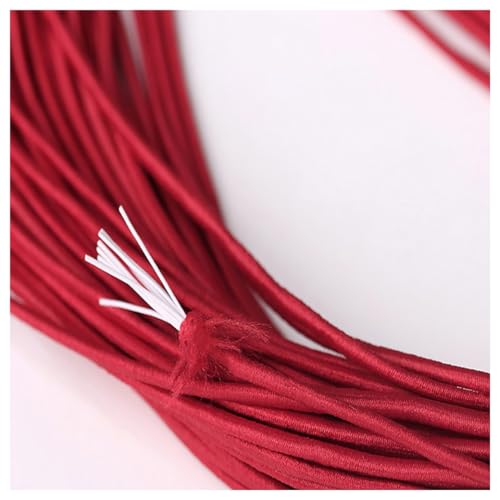 BrightGlow Armband Elastisch Schnur Schmuckherstellung 2mm Perlenschnur Elastische Schnur Perlenschnur zum Auffädeln Handwerk Schnur Gummiband für DIY Handwerk, Kleidung, Halsketten #1Rot 25M BrightGlow Armband Elastisch Schnur Schmuckherstellung 2mm Perlenschnur Elastische Schnur Perlenschnur zum Auffädeln Handwerk Schnur Gummiband für DIY Handwerk, Kleidung, Halsketten #1Rot 25M von BrightGlow