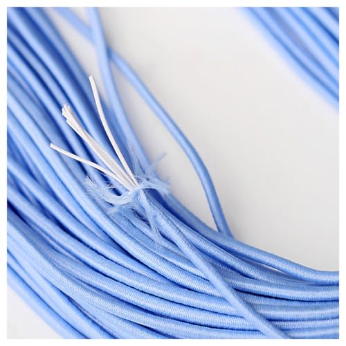 BrightGlow Armband Elastisch Schnur Schmuckherstellung 2mm Perlenschnur Elastische Schnur Perlenschnur zum Auffädeln Handwerk Schnur Gummiband für DIY Handwerk, Kleidung, Halsketten Himmelblau 45M BrightGlow Armband Elastisch Schnur Schmuckherstellung 2mm Perlenschnur Elastische Schnur Perlenschnur zum Auffädeln Handwerk Schnur Gummiband für DIY Handwerk, Kleidung, Halsketten Himmelblau 45M von BrightGlow