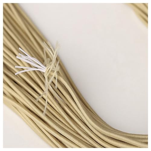 BrightGlow Armband Elastisch Schnur Schmuckherstellung 2mm Perlenschnur Elastische Schnur Perlenschnur zum Auffädeln Handwerk Schnur Gummiband für DIY Handwerk, Kleidung, Halsketten Khaki 45M BrightGlow Armband Elastisch Schnur Schmuckherstellung 2mm Perlenschnur Elastische Schnur Perlenschnur zum Auffädeln Handwerk Schnur Gummiband für DIY Handwerk, Kleidung, Halsketten Khaki 45M von BrightGlow