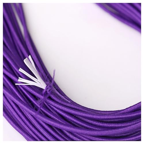 BrightGlow Armband Elastisch Schnur Schmuckherstellung 2mm Perlenschnur Elastische Schnur Perlenschnur zum Auffädeln Handwerk Schnur Gummiband für DIY Handwerk, Kleidung, Halsketten Lila 20M BrightGlow Armband Elastisch Schnur Schmuckherstellung 2mm Perlenschnur Elastische Schnur Perlenschnur zum Auffädeln Handwerk Schnur Gummiband für DIY Handwerk, Kleidung, Halsketten Lila 20M von BrightGlow
