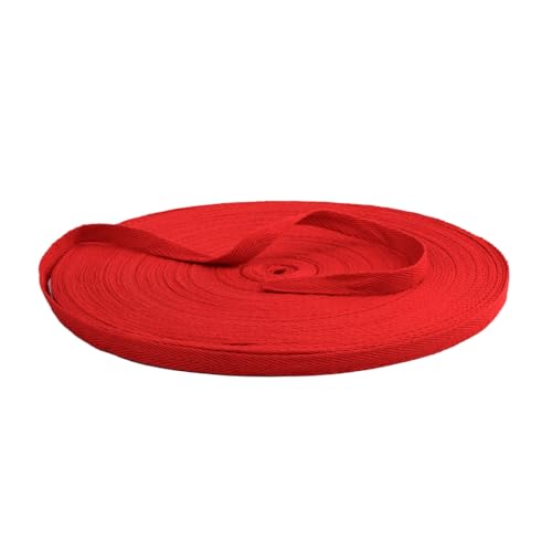 BrightGlow Baumwoll Gurtband Twill 100% Baumwolle Gurtband 20 m Herringbone Tape Ribbon Cotton Twill Tape Ribbon Baumwoll Schrägband Nahtband Baumwollband Dekoband für DIY Handwerk Rot 20MM BrightGlow Baumwoll Gurtband Twill 100% Baumwolle Gurtband 20 m Herringbone Tape Ribbon Cotton Twill Tape Ribbon Baumwoll Schrägband Nahtband Baumwollband Dekoband für DIY Handwerk Rot 20MM von BrightGlow