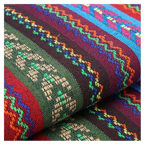 BrightGlow Baumwolle Stoff zum Nähen Ethnisches Muster Baumwollstoff Boho-Stoff Meterware Exotische Blumen Stoff Baumwoll-Leinenstoff Bunter Retro-Dekostoff Zum Nähen Kostümstoff 14# 100 X 150CM BrightGlow Baumwolle Stoff zum Nähen Ethnisches Muster Baumwollstoff Boho-Stoff Meterware Exotische Blumen Stoff Baumwoll-Leinenstoff Bunter Retro-Dekostoff Zum Nähen Kostümstoff 14# 100 X 150CM von BrightGlow
