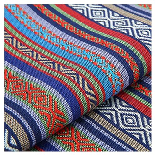 BrightGlow Baumwolle Stoff zum Nähen Ethnisches Muster Baumwollstoff Boho-Stoff Meterware Exotische Blumen Stoff Baumwoll-Leinenstoff Bunter Retro-Dekostoff Zum Nähen Kostümstoff 20# 100 X 150CM BrightGlow Baumwolle Stoff zum Nähen Ethnisches Muster Baumwollstoff Boho-Stoff Meterware Exotische Blumen Stoff Baumwoll-Leinenstoff Bunter Retro-Dekostoff Zum Nähen Kostümstoff 20# 100 X 150CM von BrightGlow