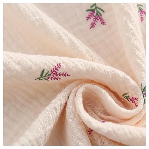 BrightGlow Baumwollstoff Meterware Musselin-Stoff 100% Baumwolle Kleinkinder Handwerken Nähen Stoff Double Gauze Stoff Bedruckte Kinderstoff Dekostoff Kostümstoff für Bekleidung Deko 23# 100X130cm BrightGlow Baumwollstoff Meterware Musselin-Stoff 100% Baumwolle Kleinkinder Handwerken Nähen Stoff Double Gauze Stoff Bedruckte Kinderstoff Dekostoff Kostümstoff für Bekleidung Deko 23# 100X130cm von BrightGlow