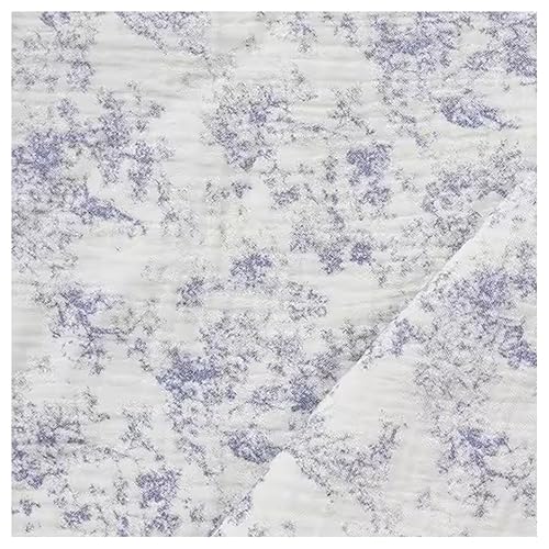 BrightGlow Baumwollstoff Meterware Musselin-Stoff 100% Baumwolle Kleinkinder Handwerken Nähen Stoff Double Gauze Stoff Bedruckte Kinderstoff Dekostoff Kostümstoff für Bekleidung Deko 46# 300X130cm BrightGlow Baumwollstoff Meterware Musselin-Stoff 100% Baumwolle Kleinkinder Handwerken Nähen Stoff Double Gauze Stoff Bedruckte Kinderstoff Dekostoff Kostümstoff für Bekleidung Deko 46# 300X130cm von BrightGlow