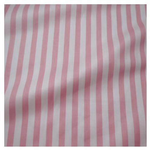 BrightGlow Baumwollstoff Streifen Stoff Meterware Gestreifter Polsterstoff 100% Baumwolle Stoff Zum Nähen Modestoff Dekostoff Handwerken Nähen Stoff für DIY Basteln Nähen Rosa 16# 100x160cm BrightGlow Baumwollstoff Streifen Stoff Meterware Gestreifter Polsterstoff 100% Baumwolle Stoff Zum Nähen Modestoff Dekostoff Handwerken Nähen Stoff für DIY Basteln Nähen Rosa 16# 100x160cm von BrightGlow