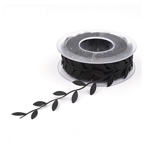 BrightGlow Girlande Blatt Dekoband 15m Geschenkband Künstliche Pflanzen Schleifenband Deko Zierband Künstliche Reben Blätter Streifen Girlande Deko für Weihnachtsdekoration Schwarz BrightGlow Girlande Blatt Dekoband 15m Geschenkband Künstliche Pflanzen Schleifenband Deko Zierband Künstliche Reben Blätter Streifen Girlande Deko für Weihnachtsdekoration Schwarz von BrightGlow