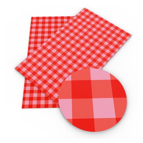 BrightGlow Karo Stoff Meterware Dekorationsstoff mit Gingham-Muster Handwerken Nähen Stoff Bauernkaro Cotton Stoff DIY Stoff Karierter aus Baumwolle und Polyester Kostümstoff für DIY Orange 200X145cm BrightGlow Karo Stoff Meterware Dekorationsstoff mit Gingham-Muster Handwerken Nähen Stoff Bauernkaro Cotton Stoff DIY Stoff Karierter aus Baumwolle und Polyester Kostümstoff für DIY Orange 200X145cm von BrightGlow