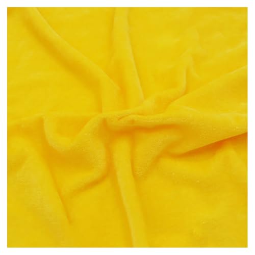 BrightGlow Samtstoff Stoff Meterware Stoffe zum Nähen Dekostoff Stretch-Samtstoff Weich Pannesamt Stoff Vorhangstoff Elegant Möbelstoff Samt Stoff für Kleidungsdekoration MöBel Gelb 100 X 160CM BrightGlow Samtstoff Stoff Meterware Stoffe zum Nähen Dekostoff Stretch-Samtstoff Weich Pannesamt Stoff Vorhangstoff Elegant Möbelstoff Samt Stoff für Kleidungsdekoration MöBel Gelb 100 X 160CM von BrightGlow