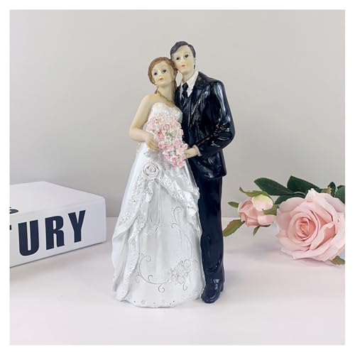 BrightGlow Tortendekoration Brautpaar Hochzeitspaar Wedding Torte Topper Kuchen Figur Hochzeitstorte Dekoration Umarmung Cake Hochzeitsfiguren für Tischdekoration Torte Schwarz-Weiss#5 BrightGlow Tortendekoration Brautpaar Hochzeitspaar Wedding Torte Topper Kuchen Figur Hochzeitstorte Dekoration Umarmung Cake Hochzeitsfiguren für Tischdekoration Torte Schwarz-Weiss#5 von BrightGlow