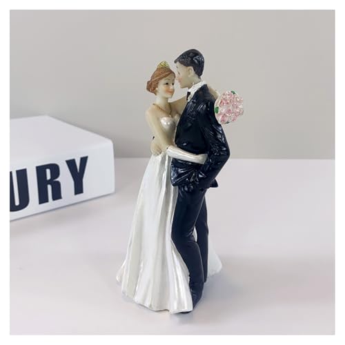 BrightGlow Tortendekoration Brautpaar Hochzeitspaar Wedding Torte Topper Kuchen Figur Hochzeitstorte Dekoration Umarmung Cake Hochzeitsfiguren für Tischdekoration Torte Schwarz-Weiss#7 BrightGlow Tortendekoration Brautpaar Hochzeitspaar Wedding Torte Topper Kuchen Figur Hochzeitstorte Dekoration Umarmung Cake Hochzeitsfiguren für Tischdekoration Torte Schwarz-Weiss#7 von BrightGlow