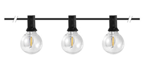 Brightium 10 LED-Solarlichterkette, 1,5 W, ideal für Außendekorationen und Partys, funktional und energieeffizient. von Brightium