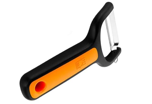 Brightium Effizienter glatter Schäler mit ergonomischem Design, Klinge aus Edelstahl, geeignet zum einfachen Schälen von Obst und Gemüse. von Brightium