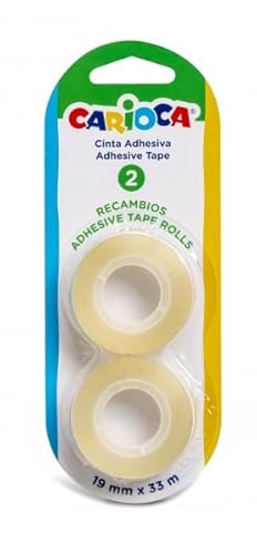 Brightium Klebeband, 2er-Pack, transparent, vergilbt nicht, ideal für Papier und Karton, robust und hochwertig, einfach zu verwenden. von Brightium
